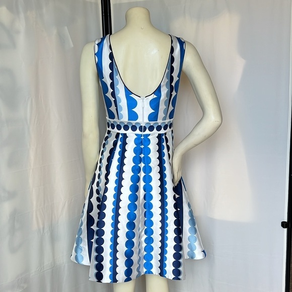 Pink Tartan Fit and Flair Cocktail Dress - Picture 5 of 7